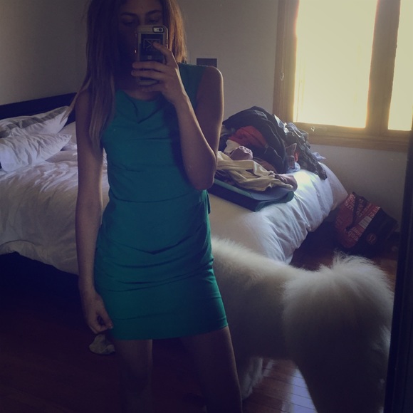 Green Akira dress