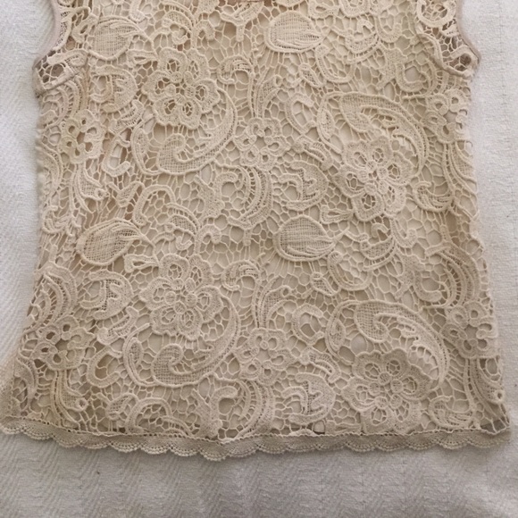 Ella Moss cream crochet top - Picture 3 of 3