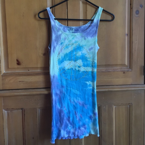 Tie dye tank top