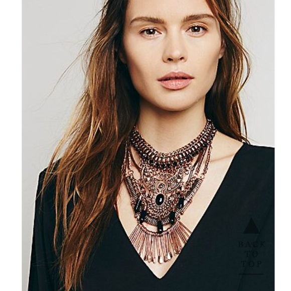 Free People Jewelry - NWT Exotic Free People Statement Necklace