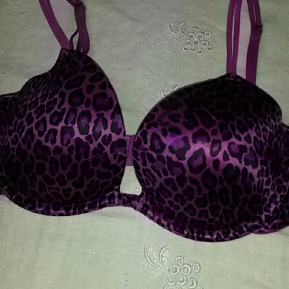 PINK VS Purple Cheetah Bra! 34C
