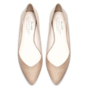 Zara sparkly flat