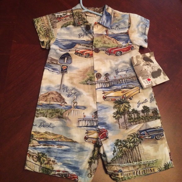 NWT baby boy 24 month romper