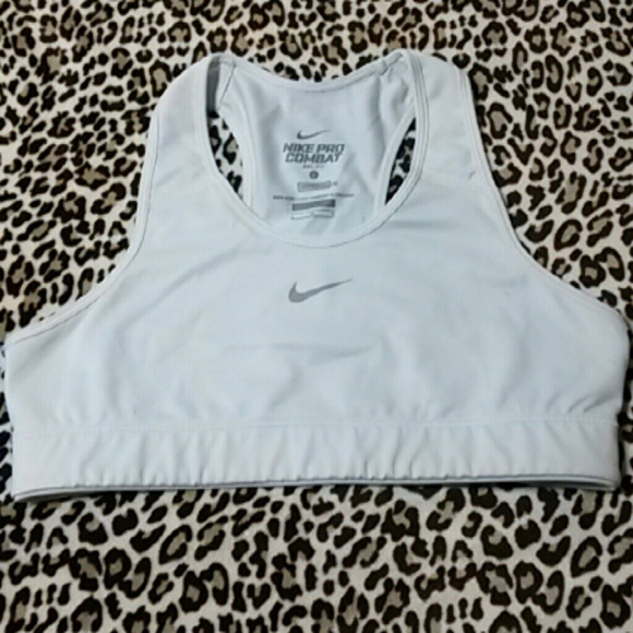 Nike White sports BRA! :)