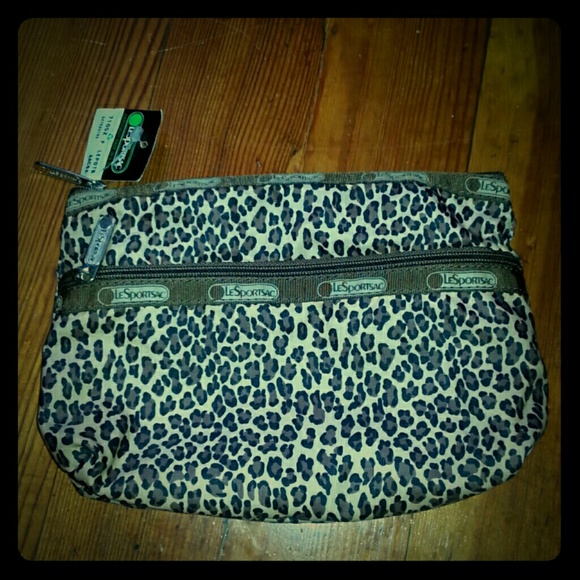 LeSportsac Leopard Print Makeup Bag