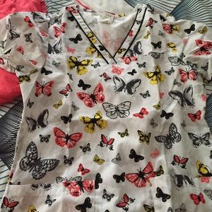 Scrubs-top and pants.