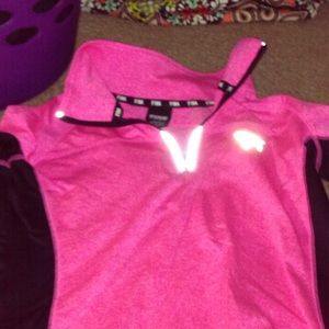 VS PINK athletic half zip