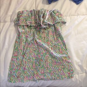 Lilly Pulitzer tube top