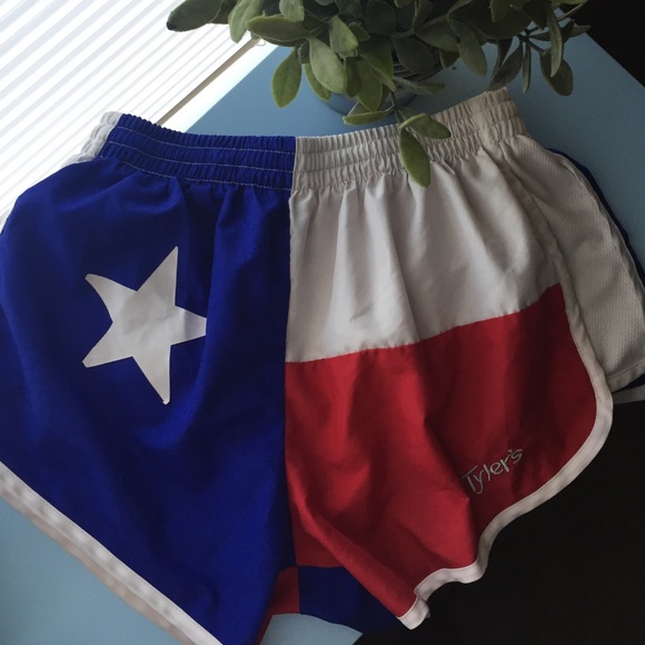 Texas Flag athletic shorts