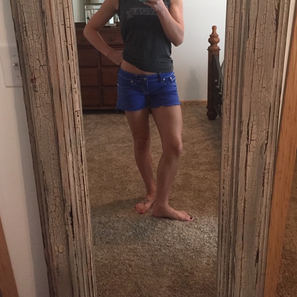 Miss me blue shorts - Picture 3 of 3