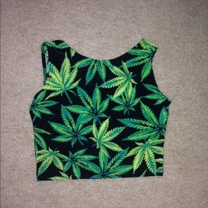 Mary Jane crop top