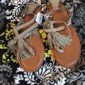Fringe Sandals