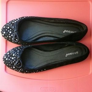 Black flats