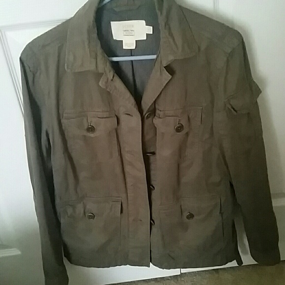 Army green jacket
