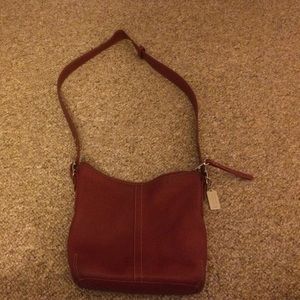 Red Coach Bag, new
