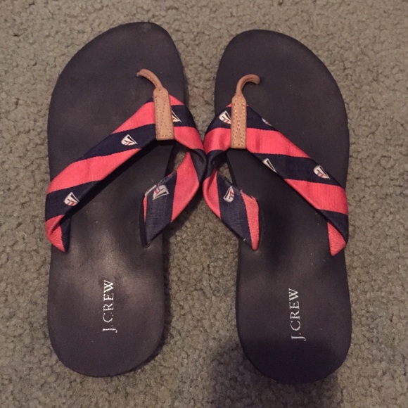 J Crew Flip flops