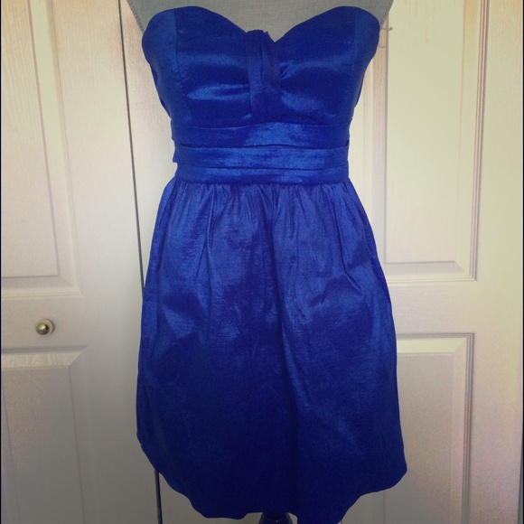 Blue formal dress