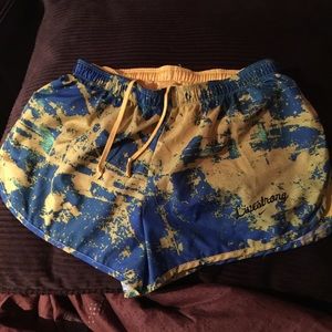 Nike Livestrong running shorts