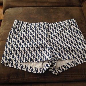 J. Crew seahorse Chino shorts