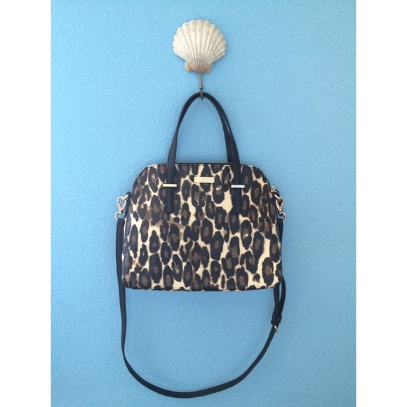 Kate Spade Cedar Street Leopard Maise Crossbody