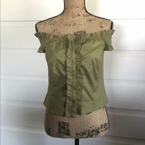 Vintage Philosophy Di Alberta Ferretti Crop Top