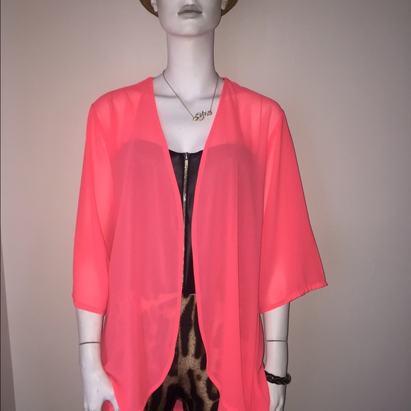 Hot pink kimono