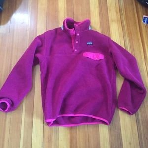 Patagonia synchilla fleece pullover