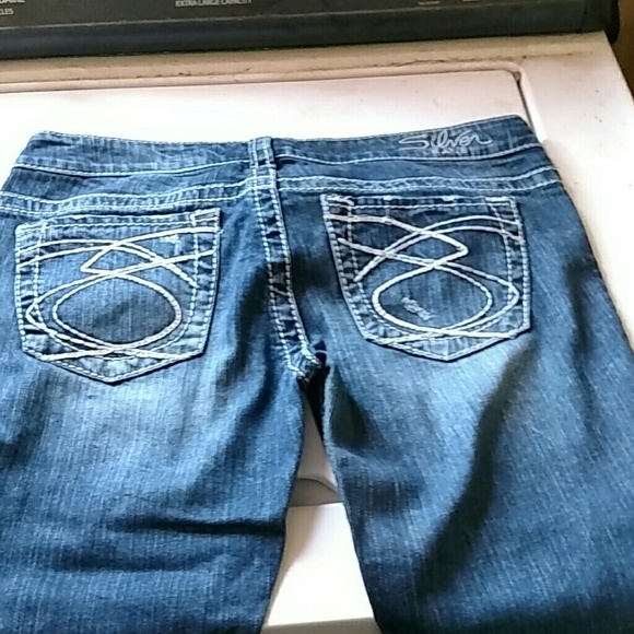 Silver jeans