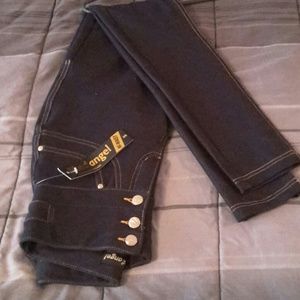 High waisted jeans