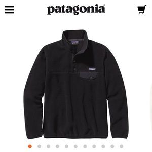 RESERVED Patagonia black jacket/fleece
