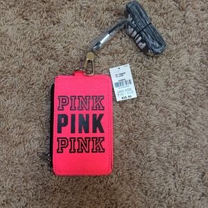 PINK lanyard with ID tag