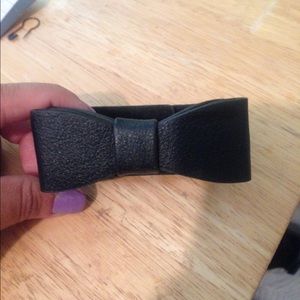 Black Bow Wrist accessory