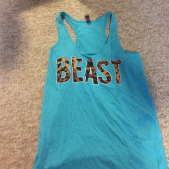 Light blue tank top