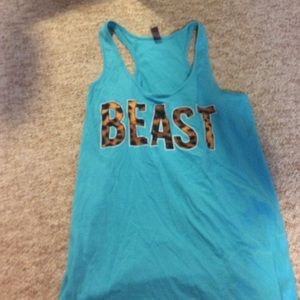 Light blue tank top