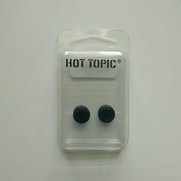 Black Faux Plug