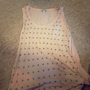 Express light pink tank top