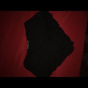 Brandy Melville black flow shorts