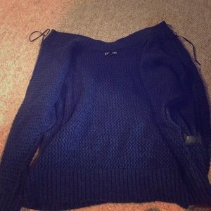 Navy blue sweater