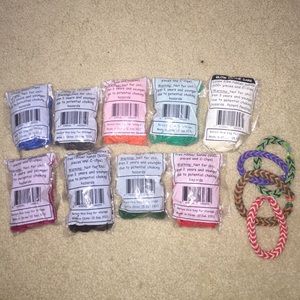 🌈 Rainbow loom bundle 🌈