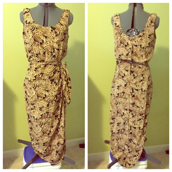 Maggy London Sarong Dress