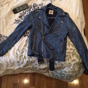 Spiked leather Jacket.