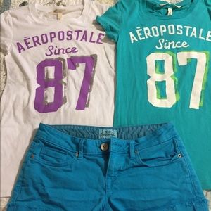 🎀AEROPOSTALE TSHIRTS & SHORTS🎀