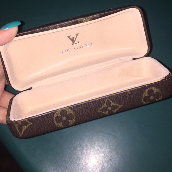 Authentic Louis vuitton glasses case