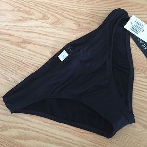 Black bathing suit bottoms