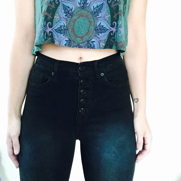 Vintage looking BDG high rise jeans