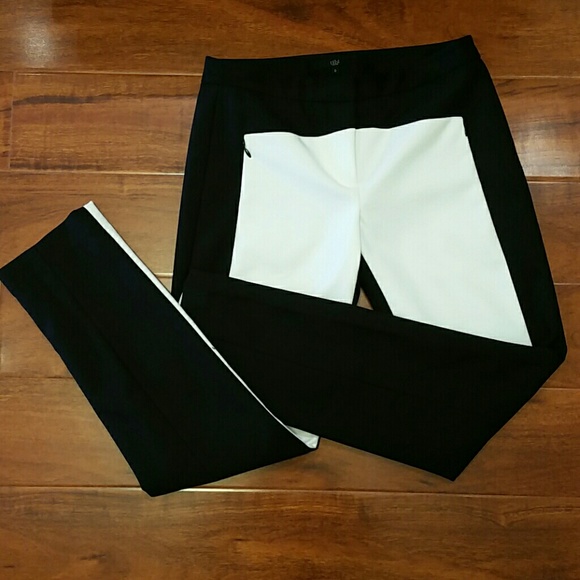 Tibi Pants - Tibi Fitted Ankle Trouser
