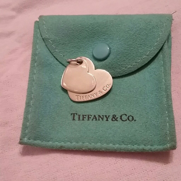 Tiffany & Co. Double heart charm.