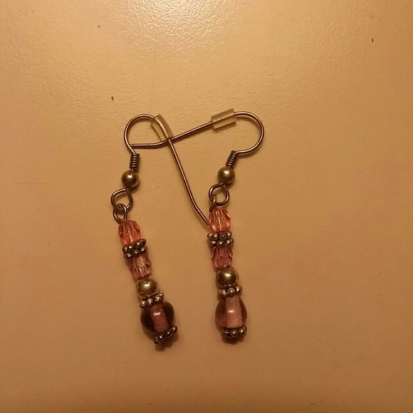 Handmade beaded ear rings