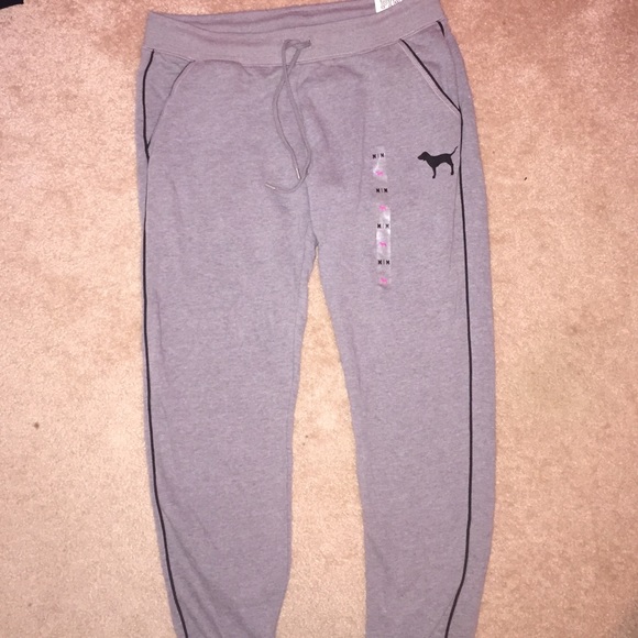 NWT PINK Victoria's Secret Collegiate Sweat Pants