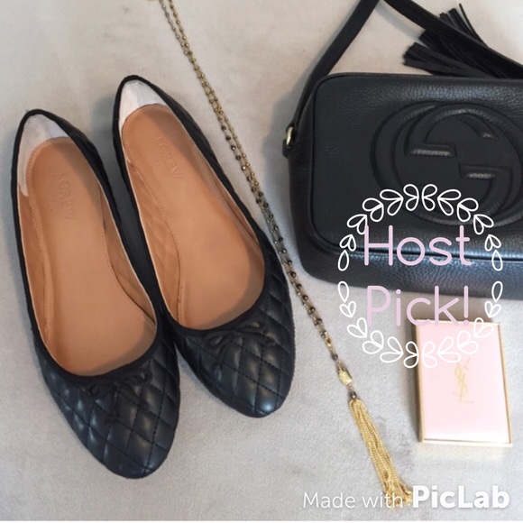 J. Crew Shoes - HP 💋SALE💋JCrew Factory Quilted Uptown Flats